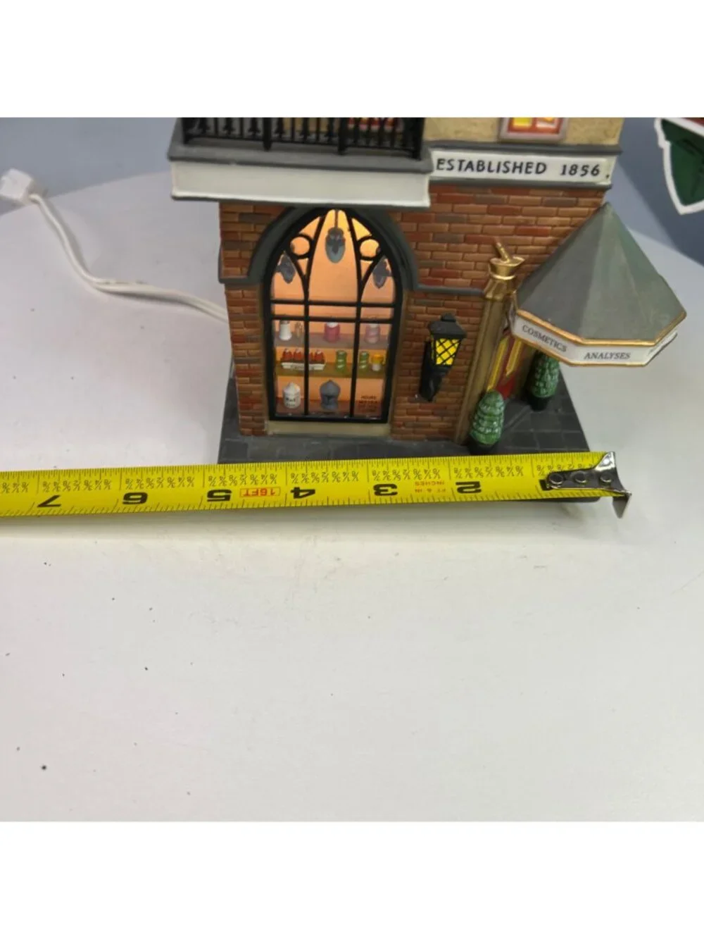 Dept 56 Foster Pharmacy Christmas in the City Lighted Building - 2000 (NO Box)